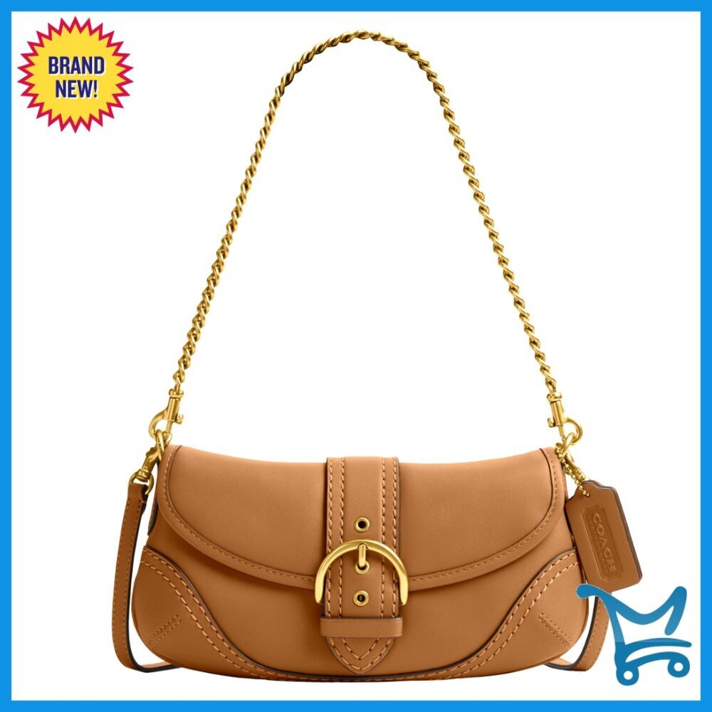 Glovetanned Leather Crossbody Bag with Detachable Straps, 9.75"